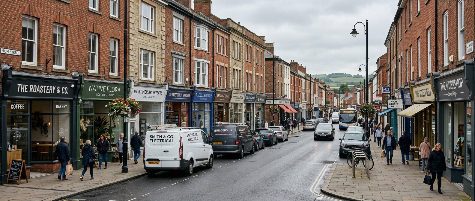 A UK business owner reviewing start-up business finance options and financial growth documents.
